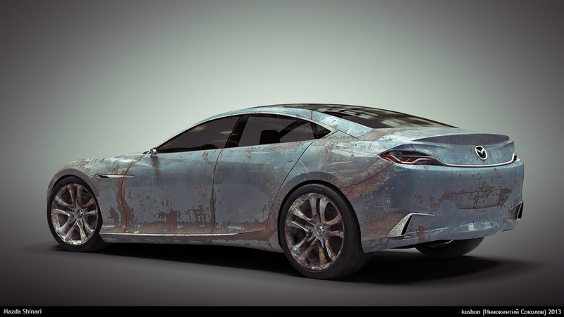 Illustration for article titled Just a Rusty Mazda